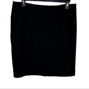 ANNE KLEIN Career Skirt in Black Size 14 New With Tags